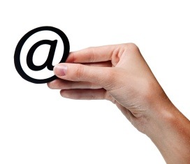 What do you call the @ symbol used in e-mail addresses?
