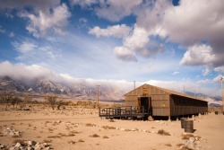 Manzanar War Relocation Center was one of ten camps where Japanese American citizens and resident Japanese aliens were interned during World War II.